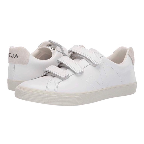 Veja Shoes - Velcro White Veja